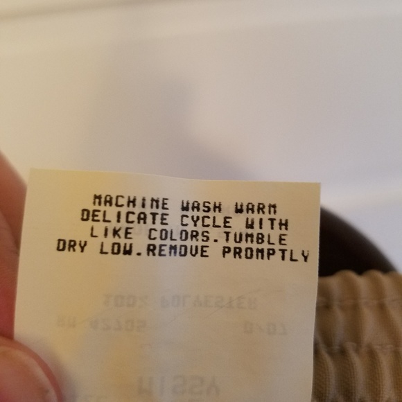 Vintage Skirt Elastic Waist Tan Color Size L - Picture 5 of 5